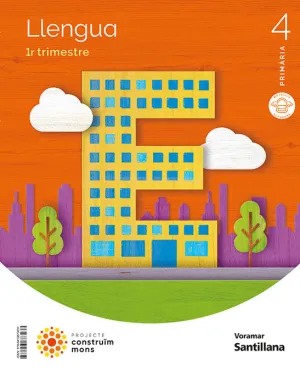 LLENGUA MOCHILA LIGERA 4 PRIMARIA CONSTRUIM MONS
