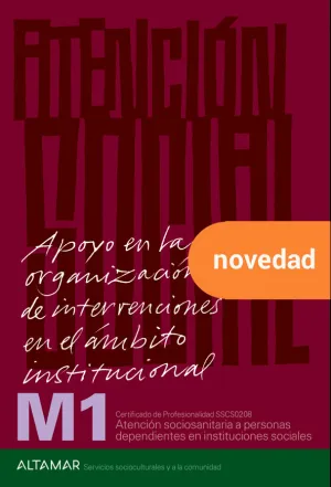 APOYO EN LA ORGANIZACIÓN DE INTERVENCIONES EN EL ÁMBITO INSTITUCIONAL