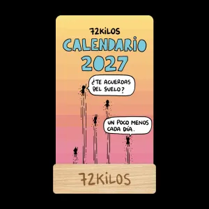 CALENDARIO MESA DE TARJETAS 2027 - 72 KILOS
