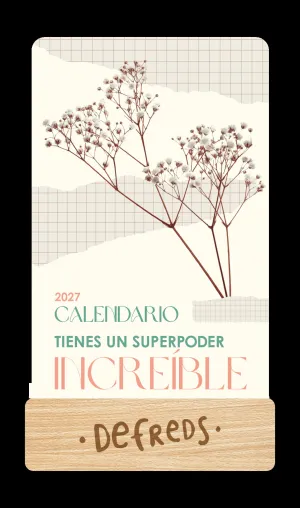 CALENDARIO MESA DE TARJETAS 2027 - DEFREDS