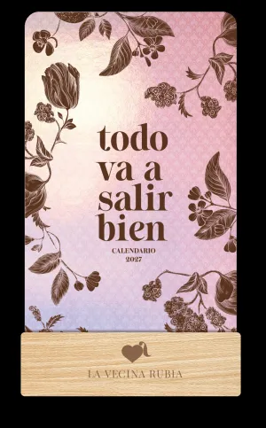 CALENDARIO MESA DE TARJETAS 2027 - LA VECINA RUBIA