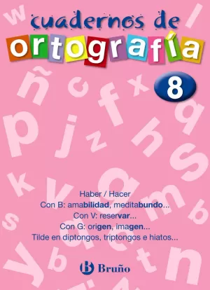 CUADERNO DE ORTOGRAFÍA 8
