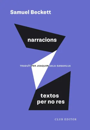 NARRACIONS I TEXTOS PER NO RES