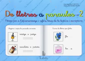 DE LLETRES A PARAULES 2