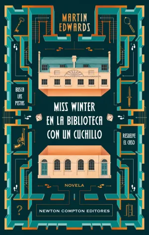 MISS WINTER EN LA BIBLIOTECA CON UN CUCHILLO
